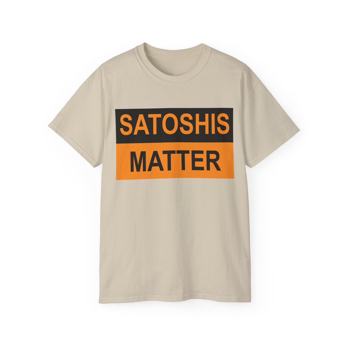 Satoshi's Matter Unisex Cotton Tee - Statement Shirt for Bitcoin Enthusiasts
