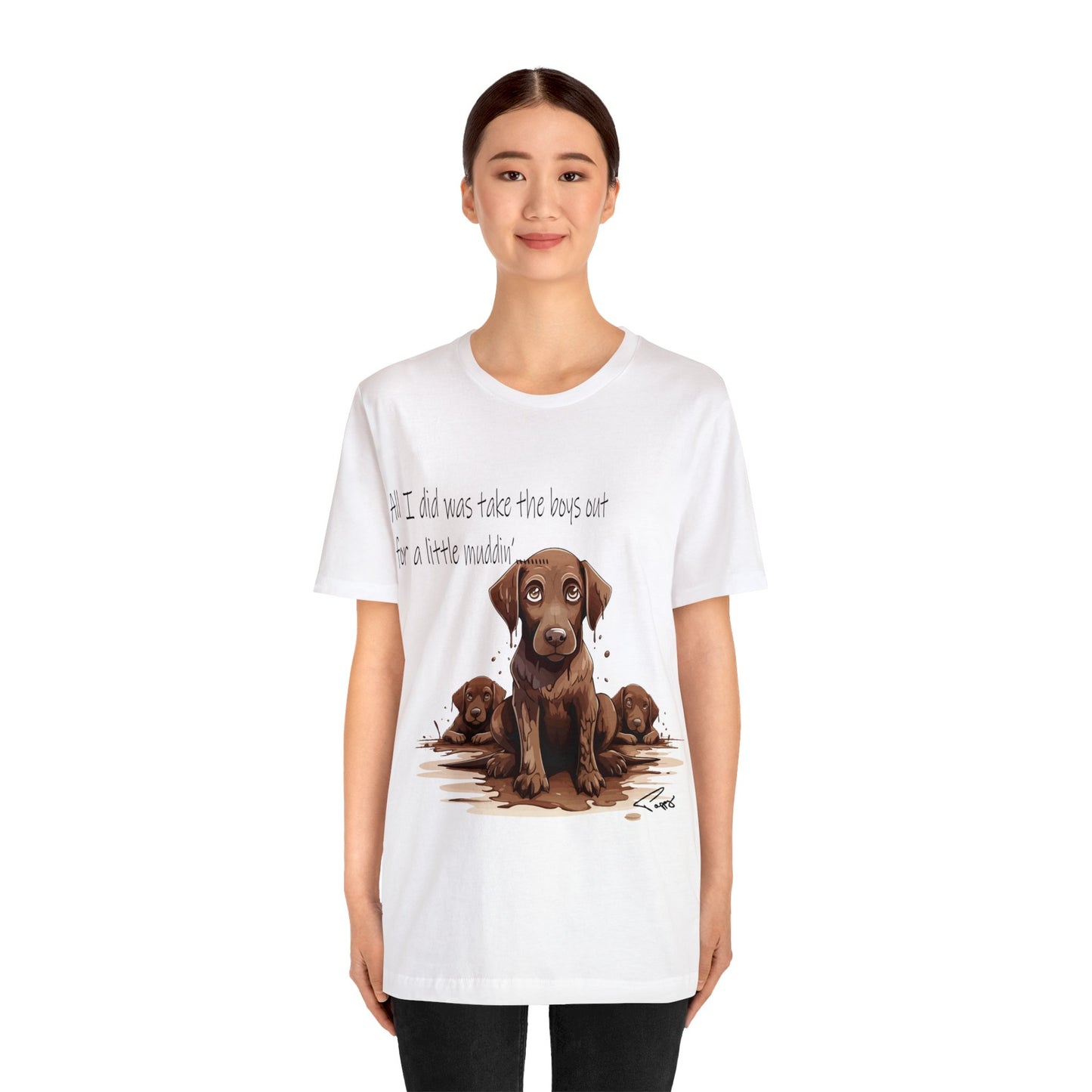 A Little Muddin' Short Sleeve Tee