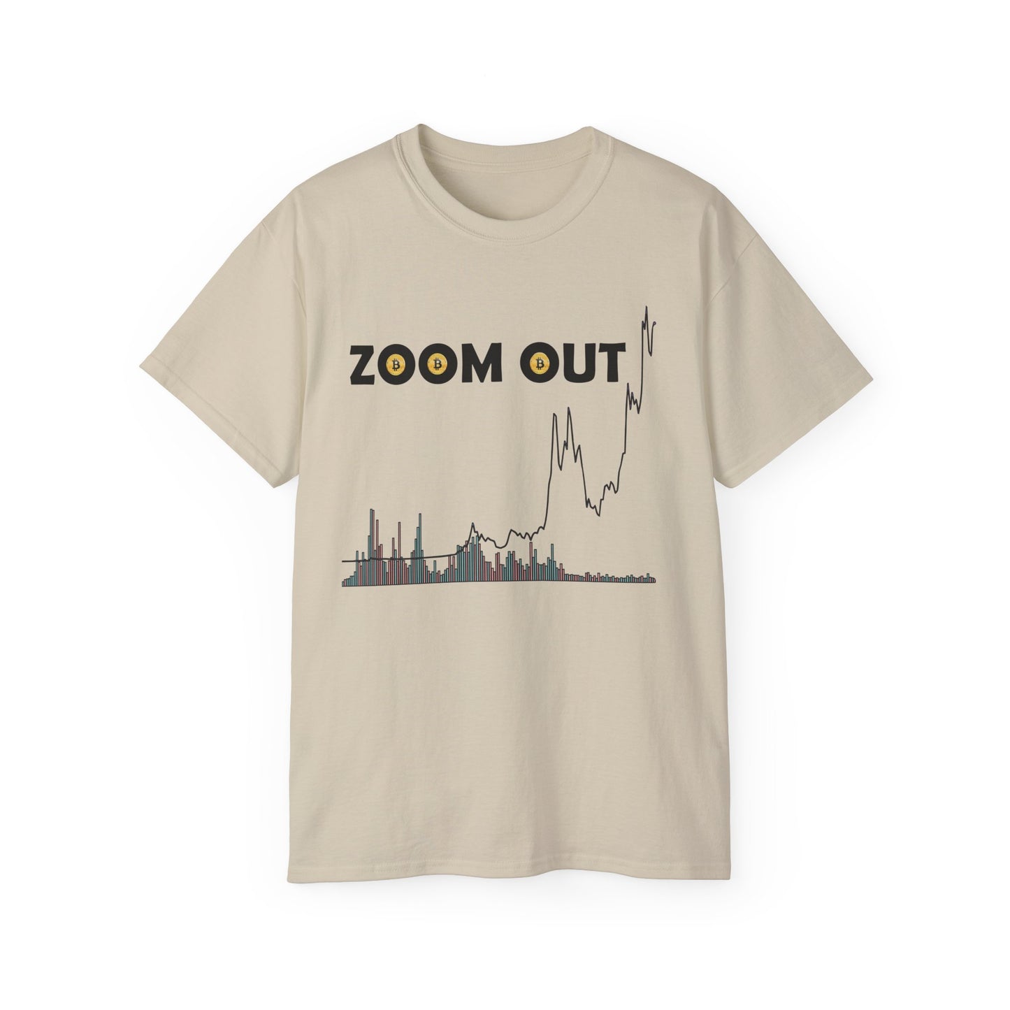 Bitcoin Dip Unisex Tee -  ZOOM OUT and See the Truth