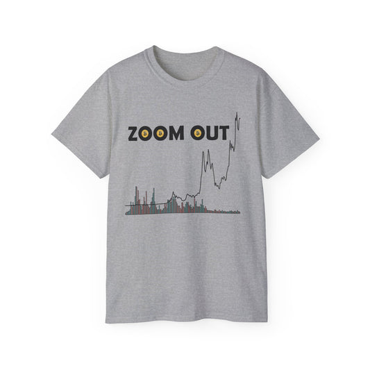 Bitcoin Dip Unisex Tee -  ZOOM OUT and See the Truth